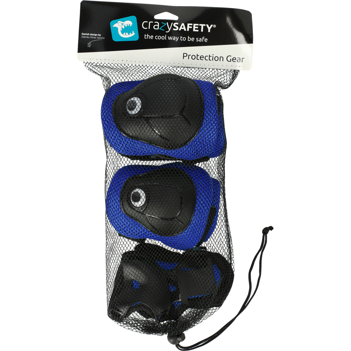 Crazy Safety  Protection Gear Pack Blue