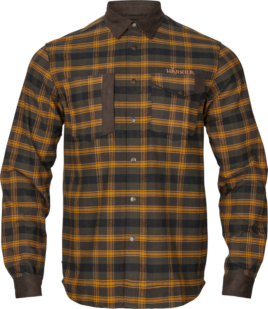 Härkila  Aivak L/S skjorte Buckthorn Brown