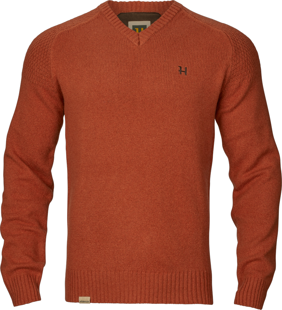 Härkila  Vincent Merino V-Neck Genser