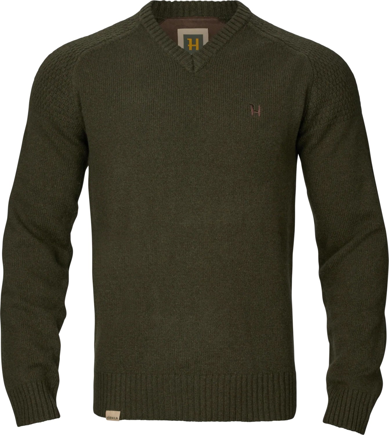 Härkila  Vincent Merino V-Neck Genser Rosin