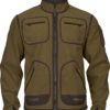 Härkila  Kamko GTX Fleece Jacket Black/Willow Green