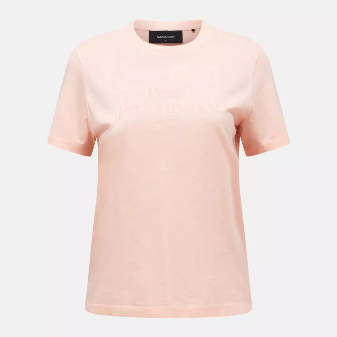 Peak Performance  W Original Tee-PEACH FUZZ