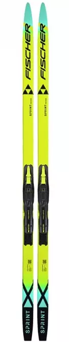 Fischer  Twin Skin Sprint Jr. med Bindinger