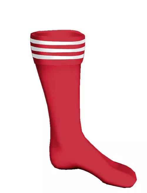 Sport Direkt  Fotball Sokker Red/White