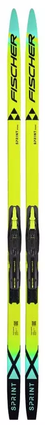 Fischer  Sprint Crown m/ Monterte Bindinger