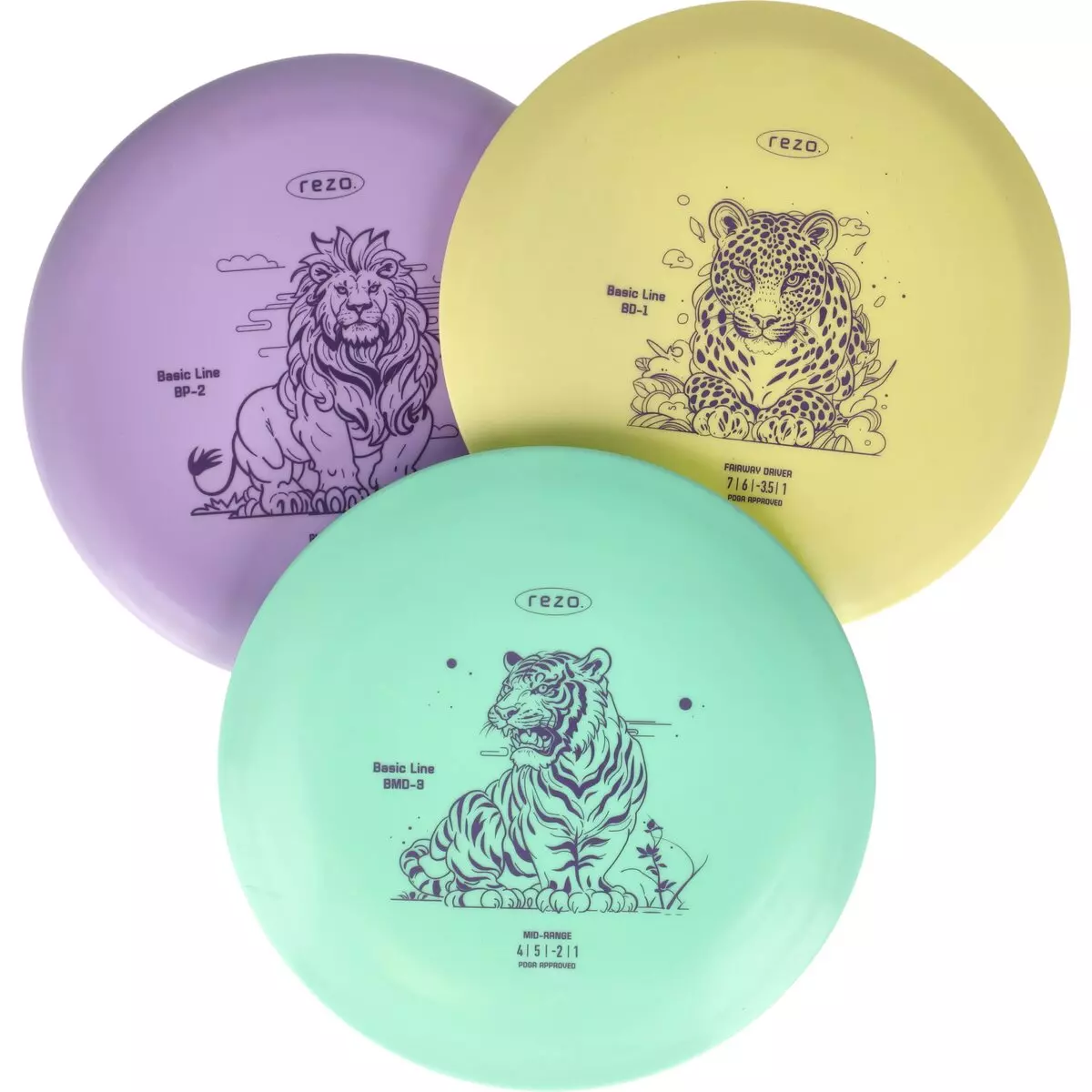 Rezo Ulsan Basic Disc Golf 3pcs. Set