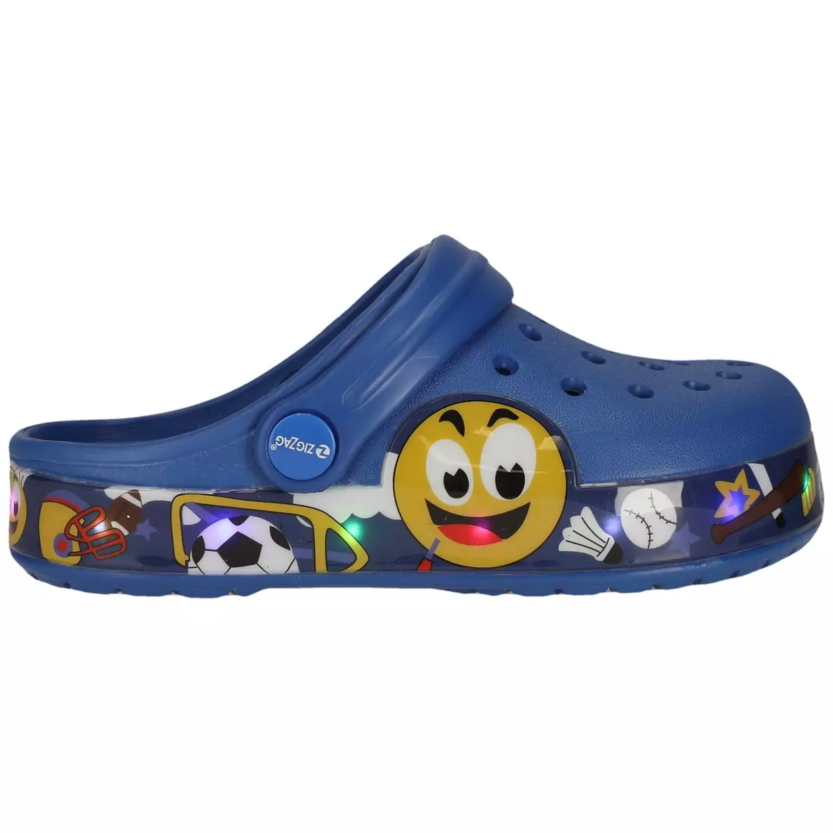 Zigzag Runix Closed Kids Sandal w/Lights