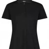 CMP Functional Polo W (UPF40) Black Blue