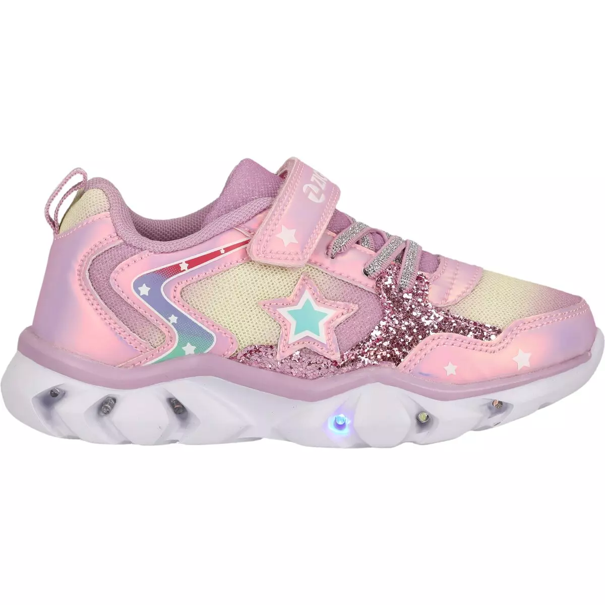 Zigzag Saserta Kids Shoe W/Lights