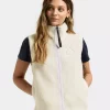 Didriksons  Kiana Wns Vest White Foam