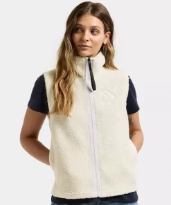 Didriksons Kiana Wns Vest White Foam