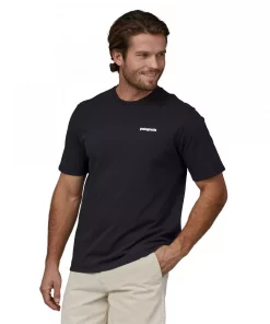 Patagonia  M P-6 Logo Responsibili-Tee Black