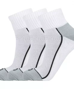 Virtus  Nolly Quarter Socks 3-Pack White