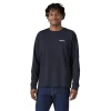 Patagonia  M´S L/S P-6 Logo Responsibili-Tee Navy