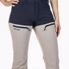 Moveon  Arendal W Capri Shorts Marine/Sand