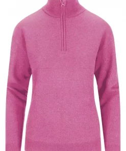 Tufte Wear W Robin Stitch Half Zip