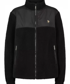 US Polo Assn.  Lei W Fleece Jacket Black