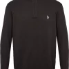 US Polo Assn.  Brison Half-Zip Knit Black