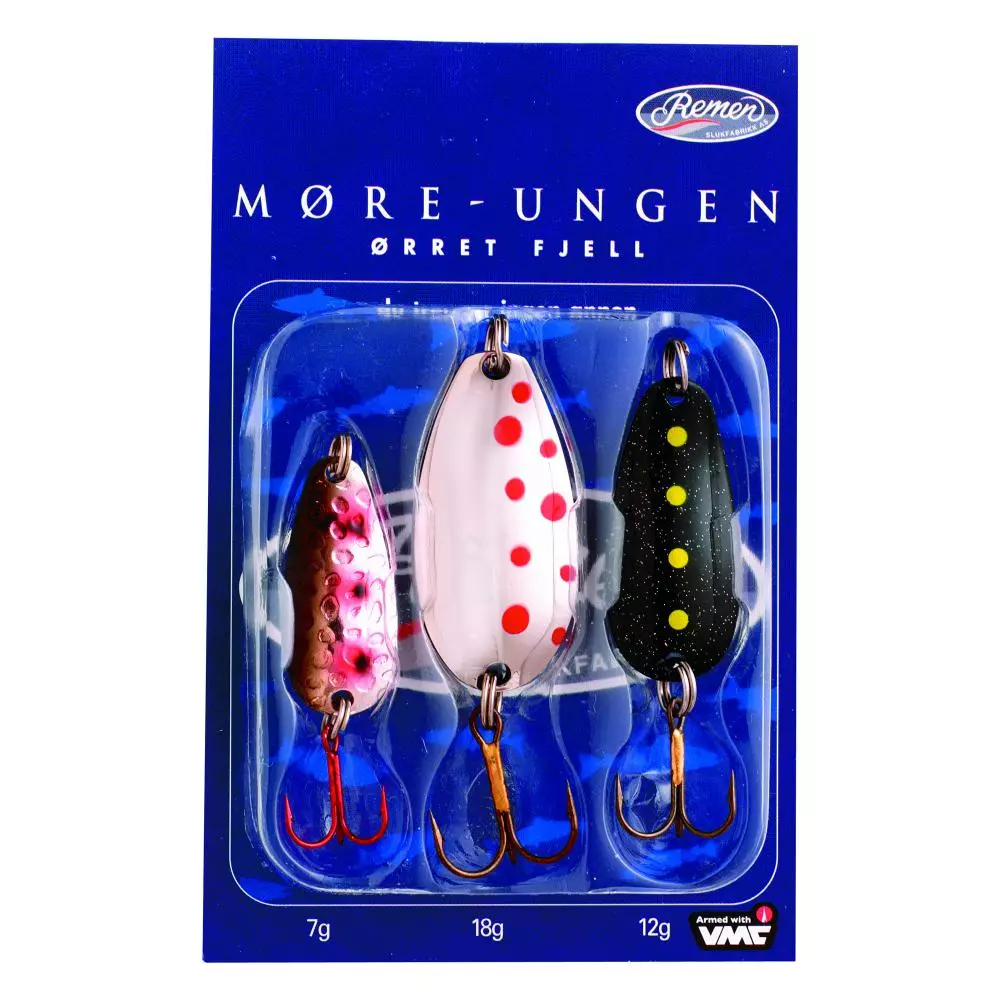 3-PACK MØREUNGEN ØRRET FJELL