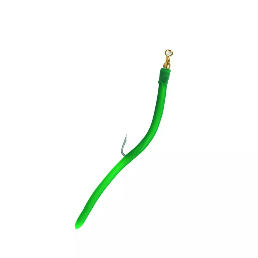 GUMMIMAKK VMC 4/0 5STK GRØNN