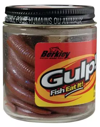 Berkley  Gulp! Duggmark 15cm Mørk Brown