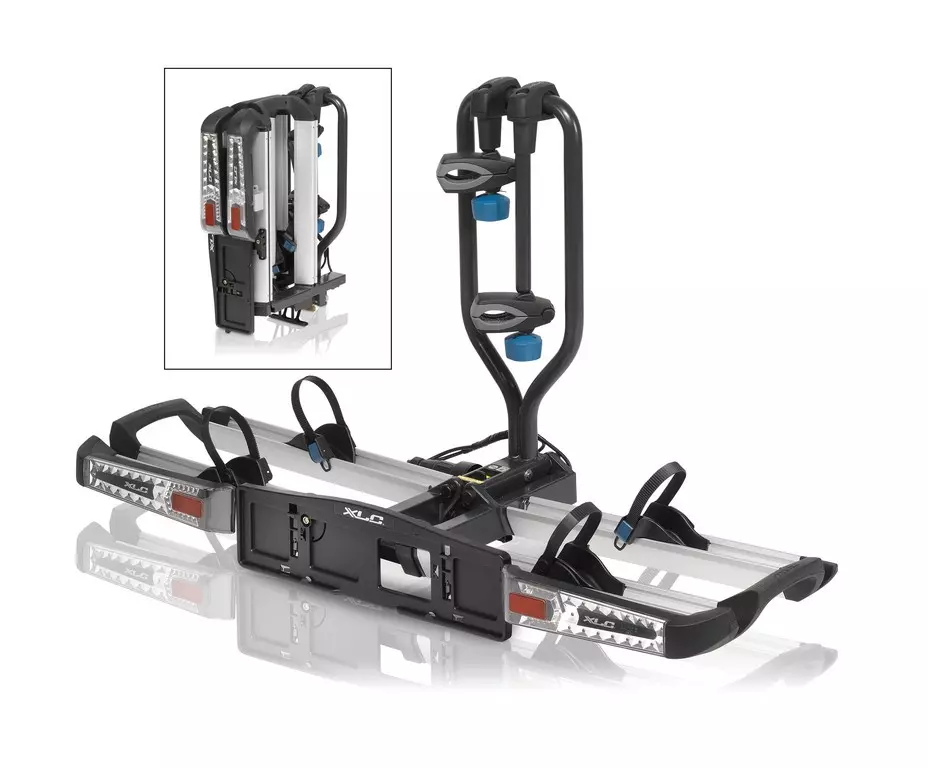 Sykkelstativ XLC Azura Bike Rack Easy Led 2 Sykkel Foldabel og  Wide