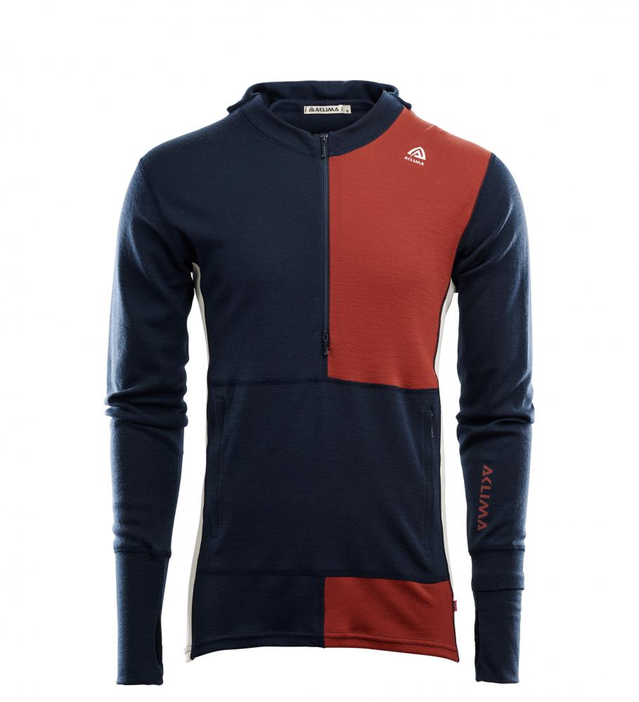 Aclima  WarmWool Hood Sweater w/zip M