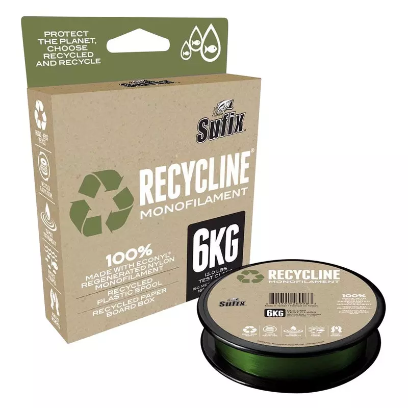 Sufix  Recycline Green 150m 0,20mm