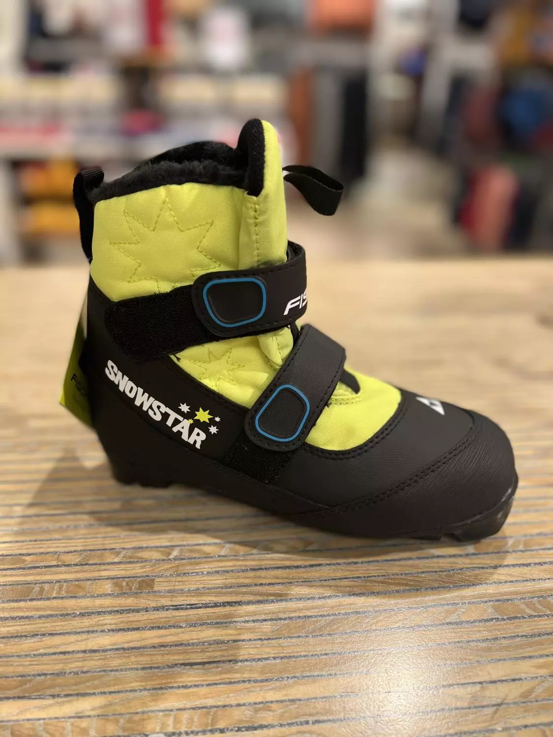 Fischer  Snowstar Sko Svart Gul