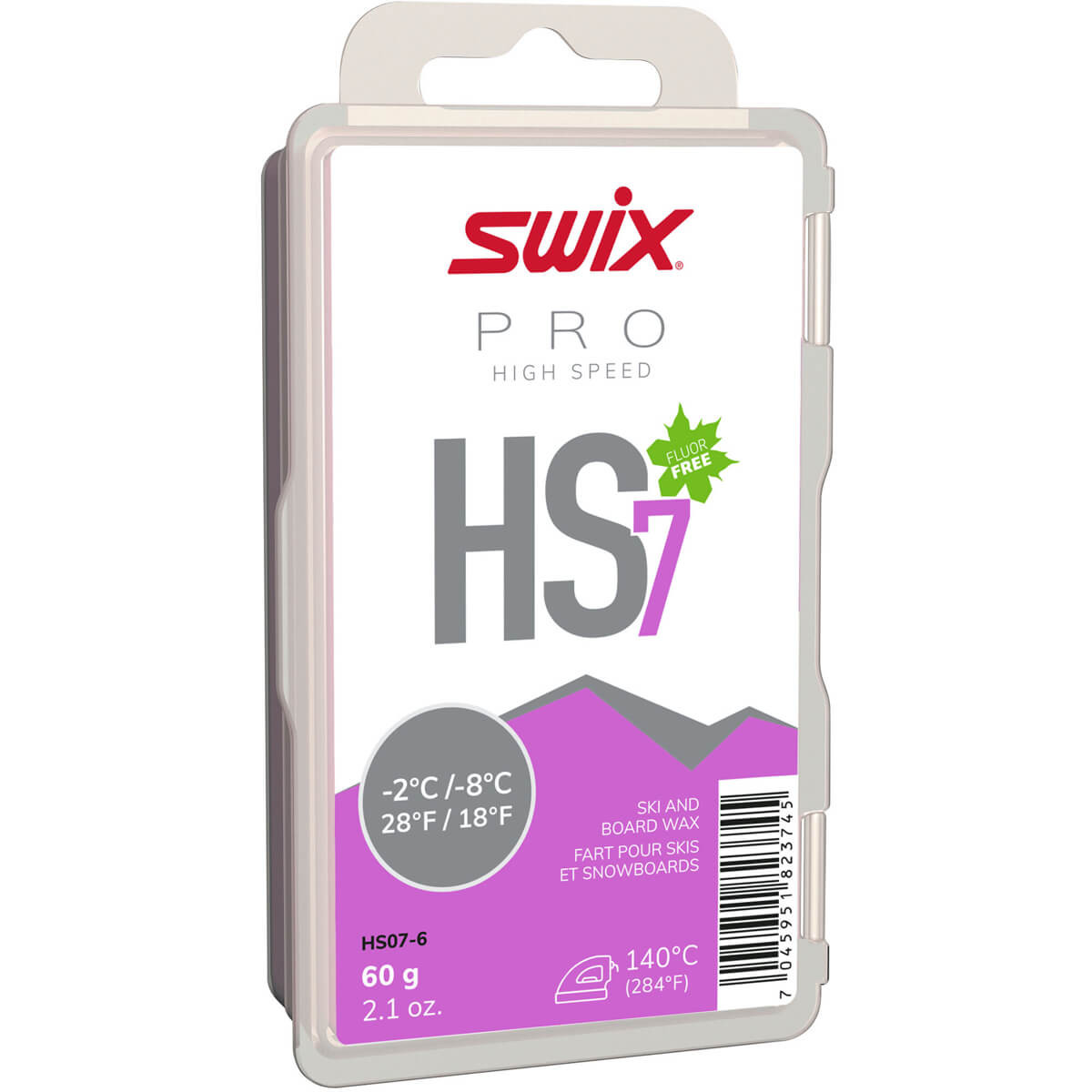 Swix  HS7 Violet, -2°C/-8°C, 60g
