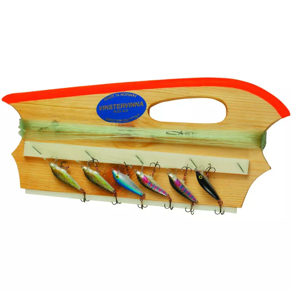 VINSTERVINNA RUDI OTERLINE M/ RAPALA WOBBLERE