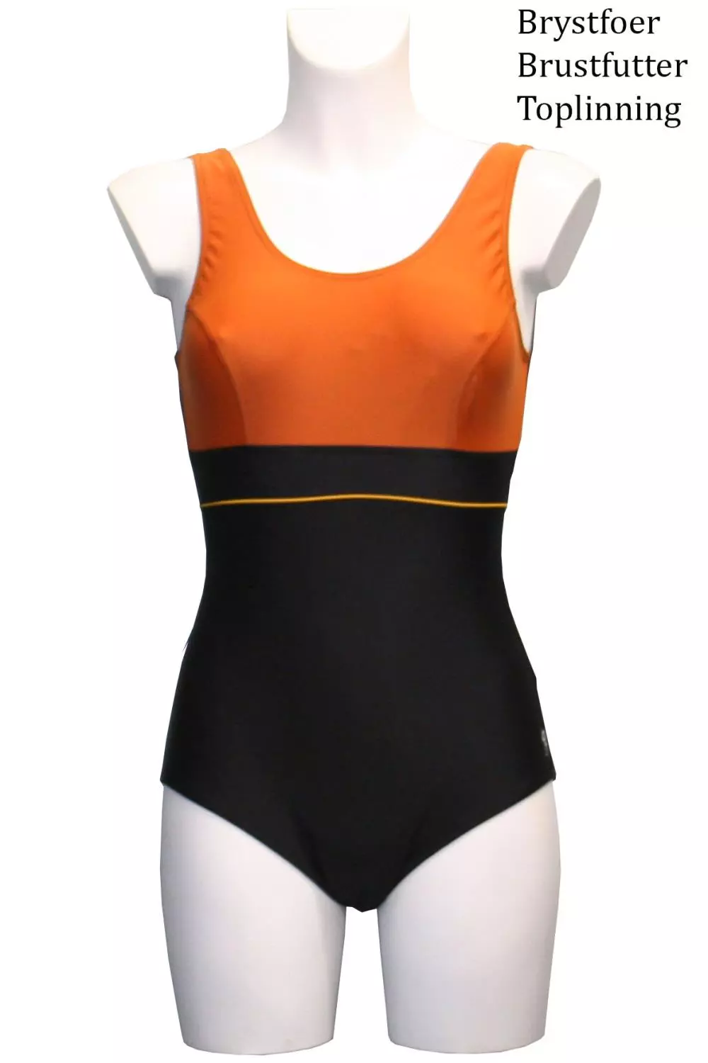 Lykke R  Badedragt m/lavt ben, U-ryg og foer