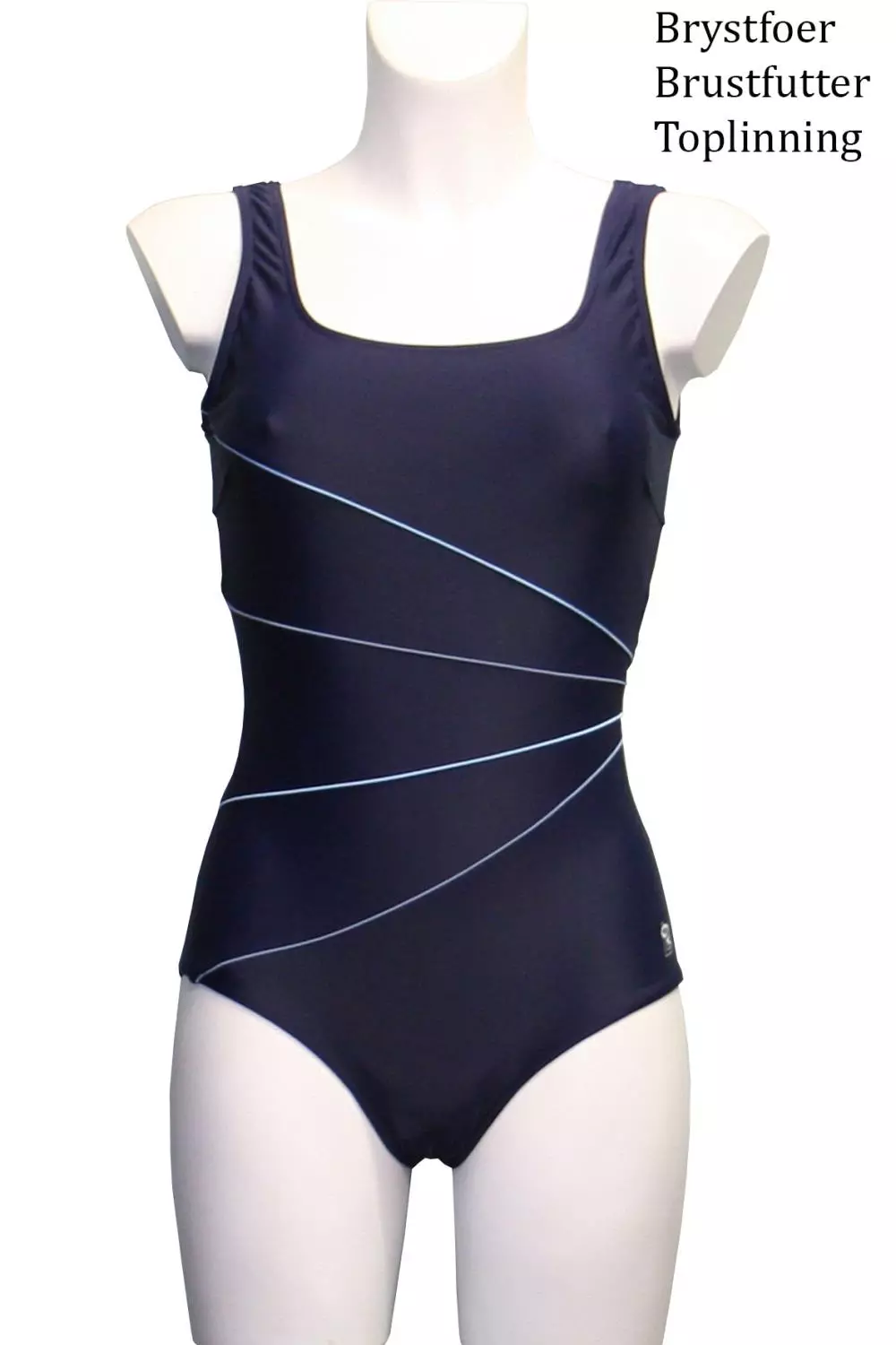 Lykke R  Badedragt m/lavt ben og U-ryg