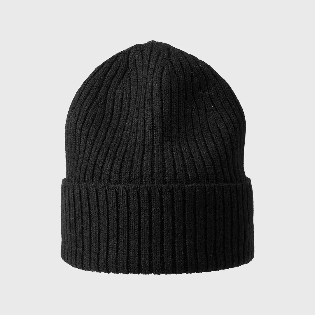 MJM Beanie 100% Merino Wool Black