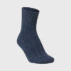 MJM Socks Rib Soft Wool Mix Blue