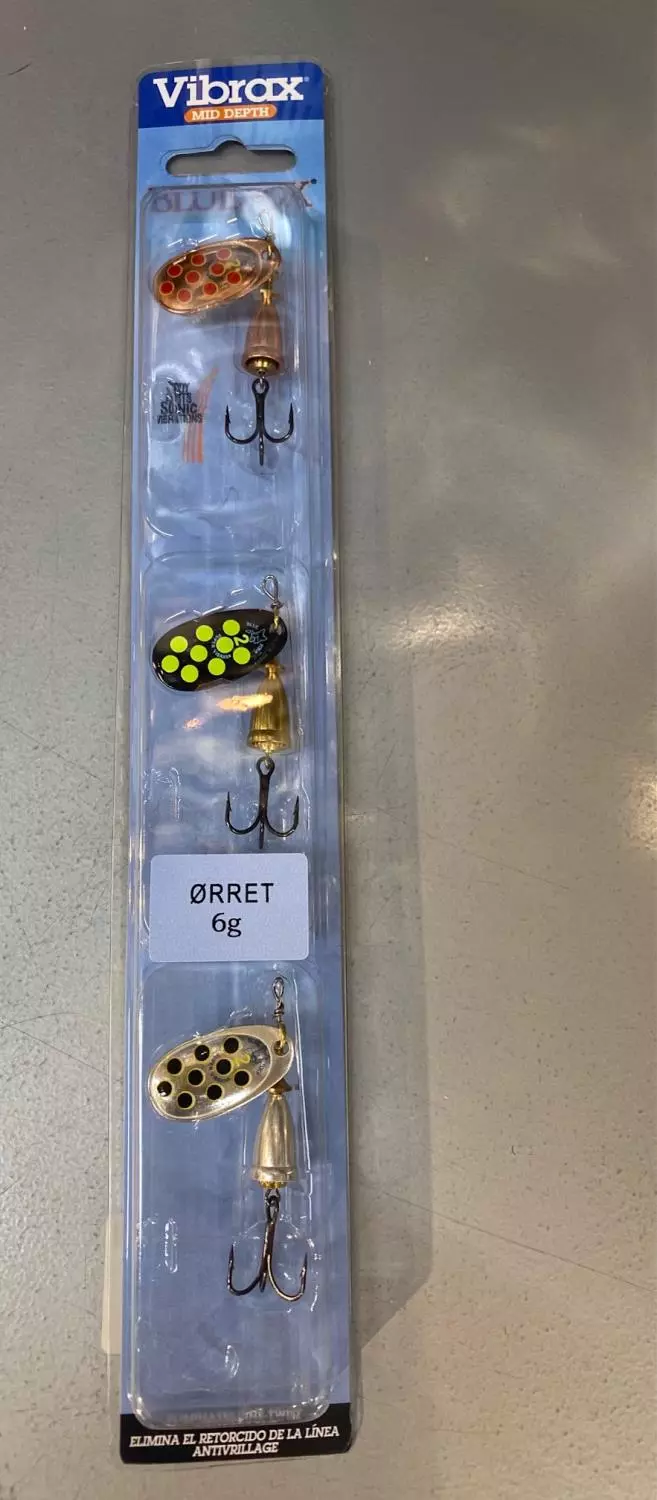 SPINNER VIBRAX HOT PEPPER nr 2 6 gr 3 pk