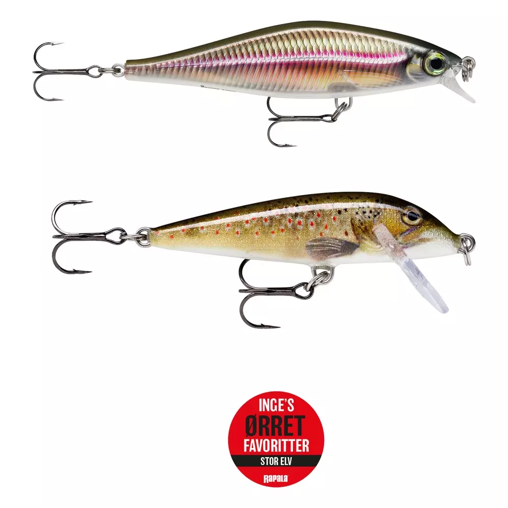 Rapala  Inge Rønning´s Ørretfavoritter Stor Elv 2pk