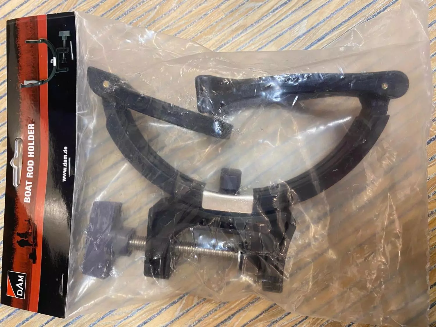 Båtstang holder, dorging DAM