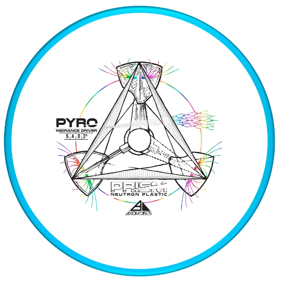 MVP Disc Sports  Prism Neutron Midrange Pyro, 176-180g