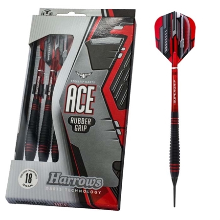 Harrows  Dart Arrows Steeltip Ace Rubber Grip 20gR