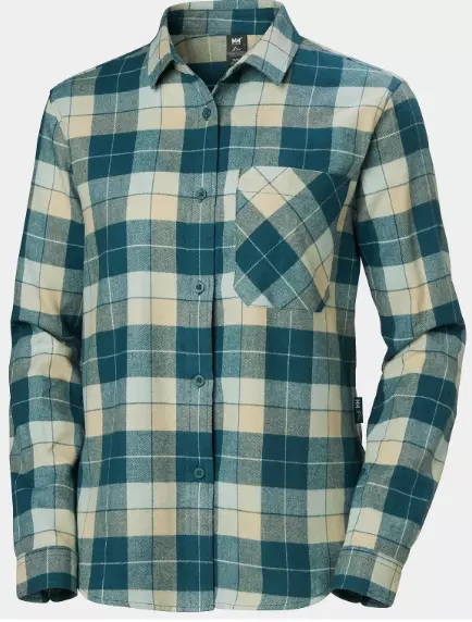 Helly Hansen  W Lokka Organic Flannel Ls Sht