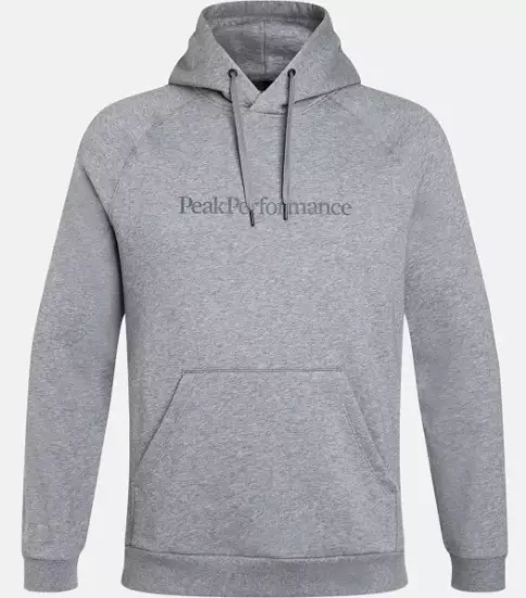 Peak Performance M Big Logo Hood Mel