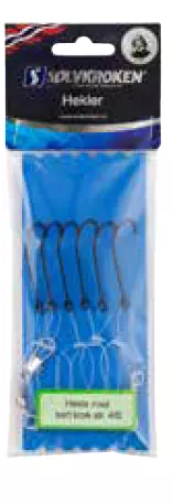 Sølvkroken  Hekle Med Sorte Krok