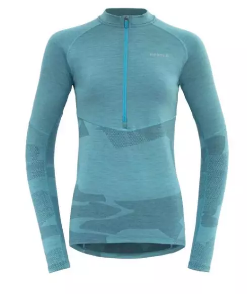 Devold  Standal Merino Shirt Zip Neck Wmn