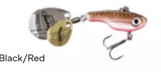 Berkley  Pulse Spintail  5 g Black & Red