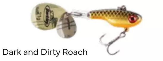 Berkley Pulse Spintail 5 g Dark & Dirty Roach