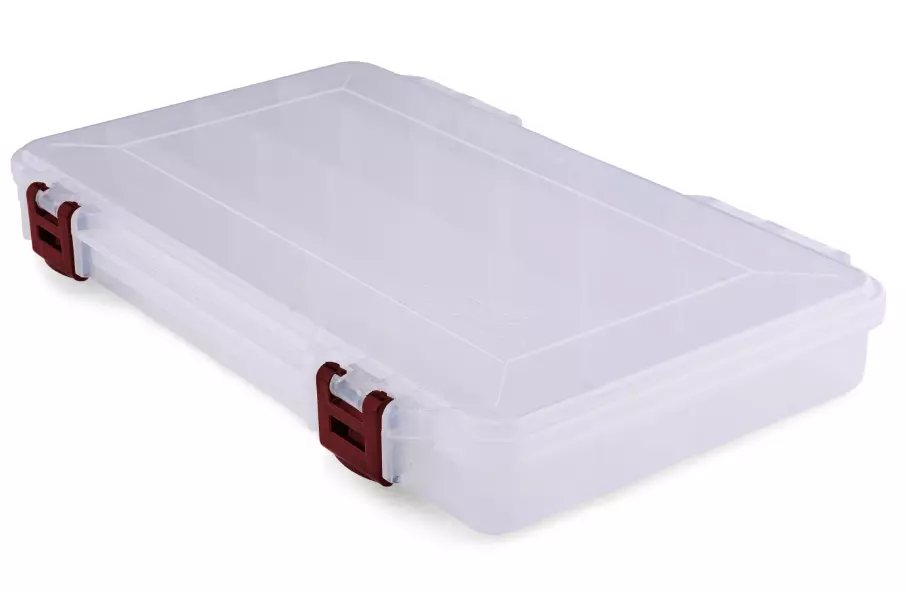 Plano  2370002 3700 Tab Clr Black H Style Latch