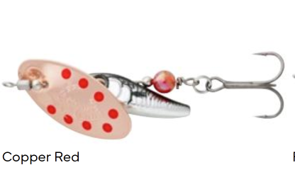 Sticklebait spinner 1 4,5gr copper red