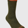 MJM Socks Outdoor Quarter Wool Mix Green