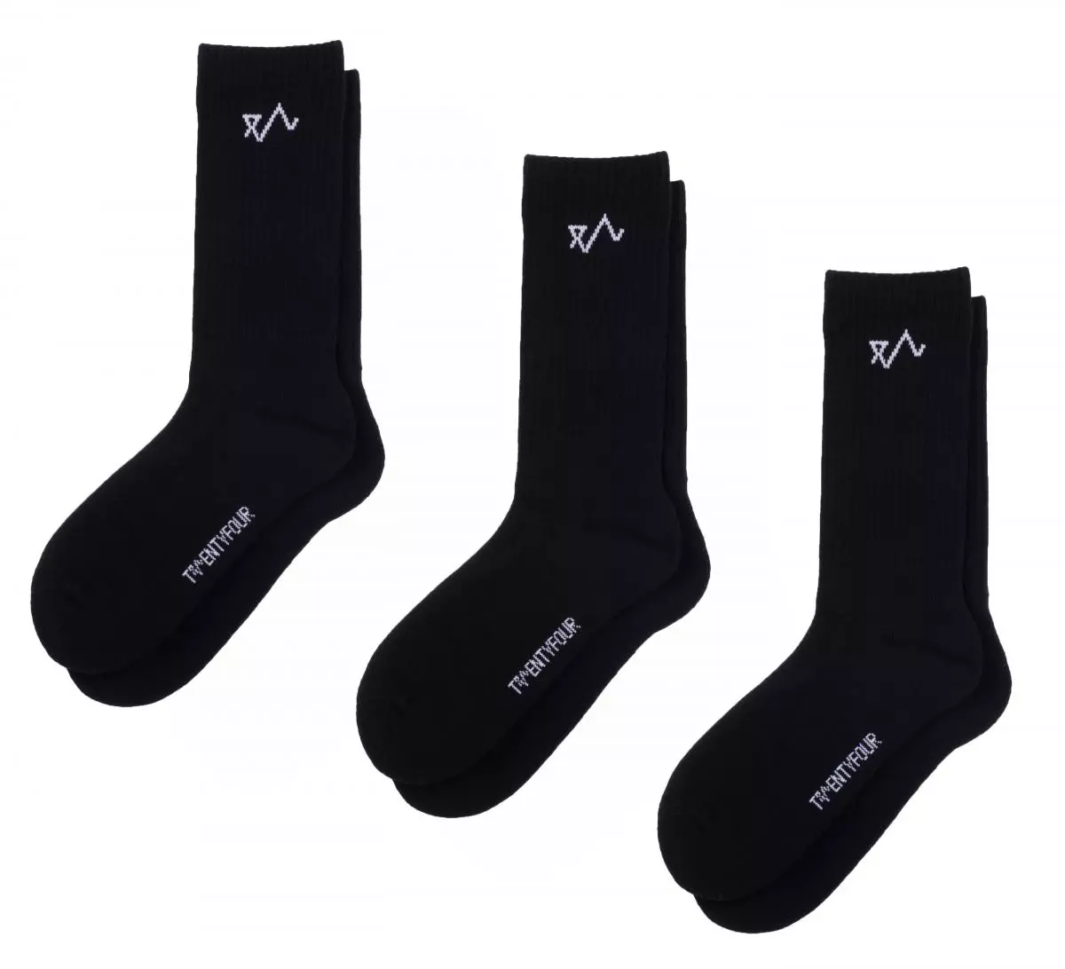 Twentyfour Nos 3pk Sokker